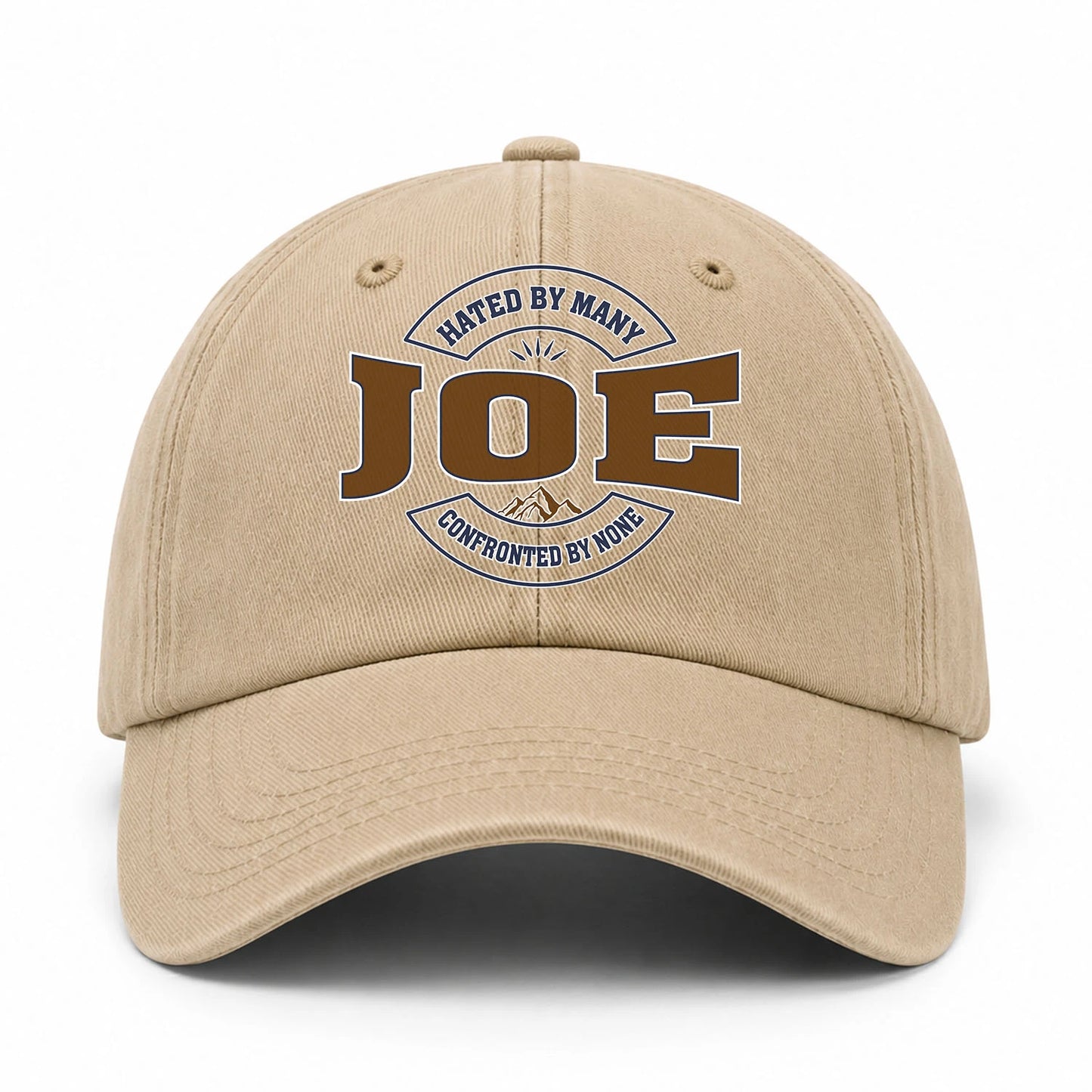 Hated By Many Confronted By None Washed Cap JOE 13K1 C36PF