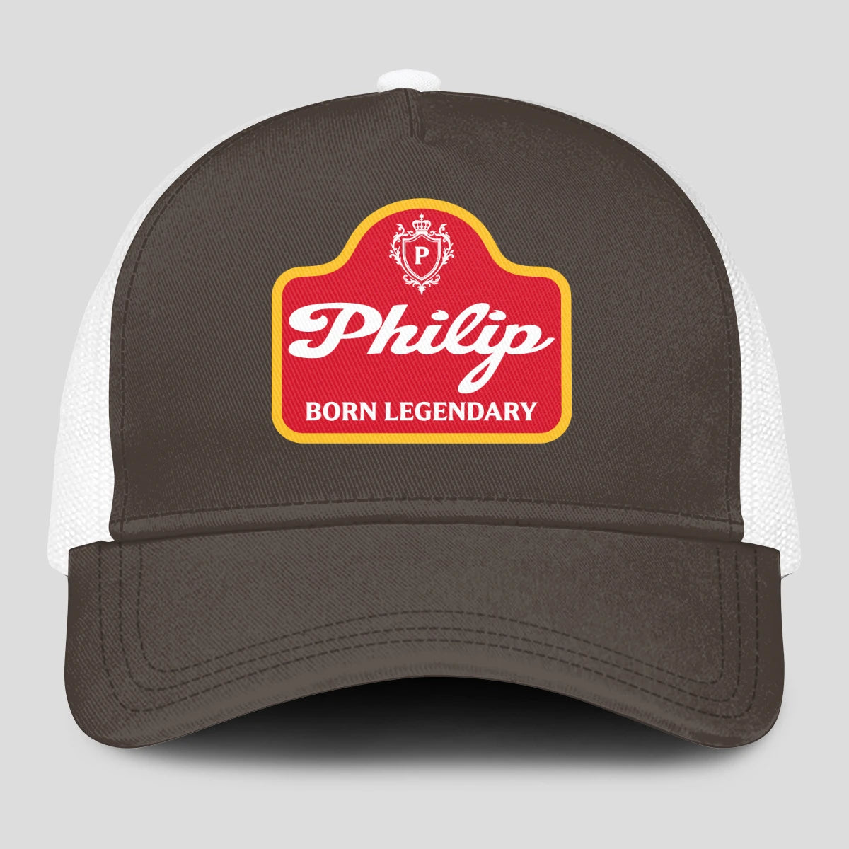Born Legendary Charcoal Mesh Cap PHILIP 13K1 C196PF