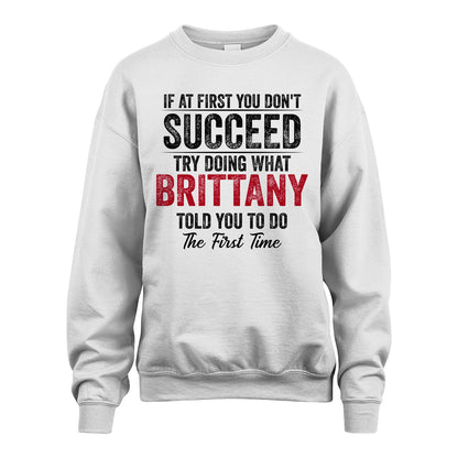 BRITTANY 13K1-357 If At First You Don't Succeed...