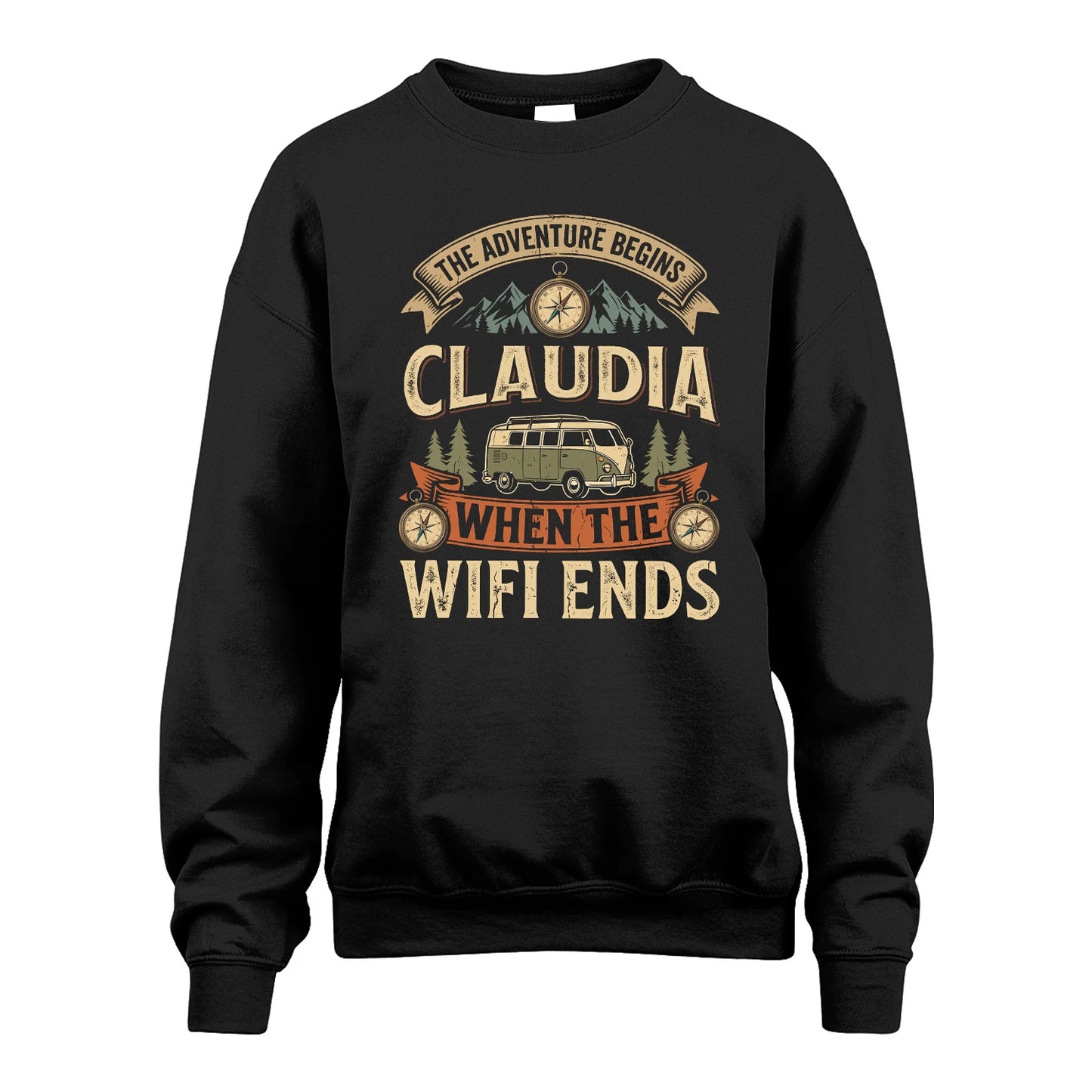 CLAUDIA 13K1-547 The Adventure Begins Name When The Wifi Ends