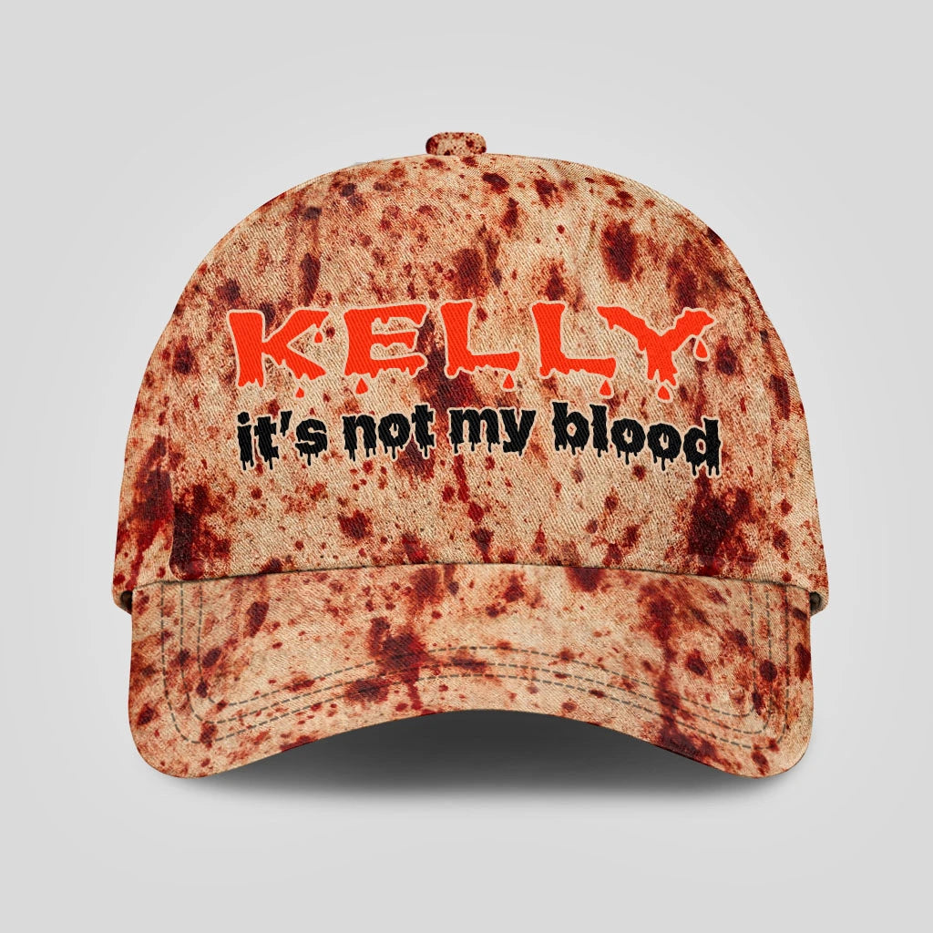 It's Not My Blood Halloween Cap KELLY 13K1 C70PF