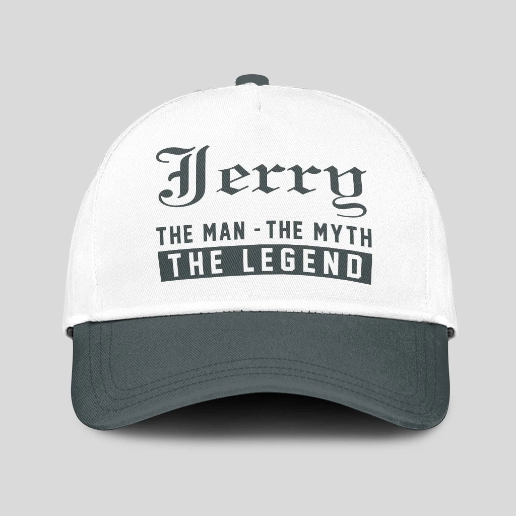 The Man The Myth The Legend Luxury Cap JERRY 13K1 C39PF