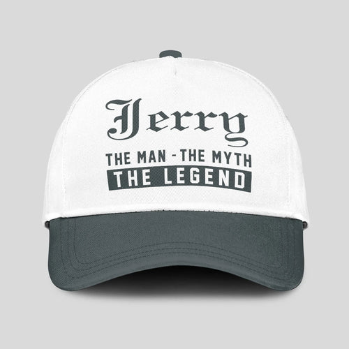 The Man The Myth The Legend Luxury Cap JERRY 13K1 C39PF