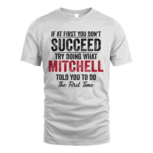 MITCHELL 13K1-357 If At First You Don't Succeed...