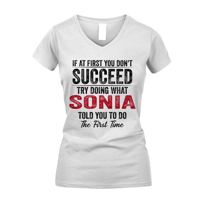 SONIA 13K1-357 If At First You Don't Succeed...
