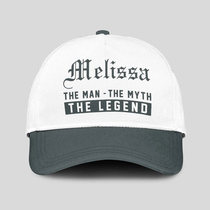 The Man The Myth The Legend Luxury Cap MELISSA 13K1 C39PF