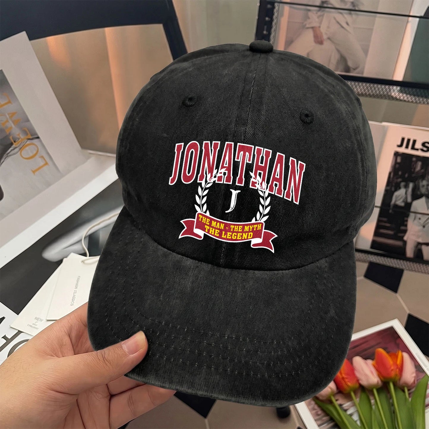 The Man The Myth The Legend Royal Cap JONATHAN 13K1 C32PF