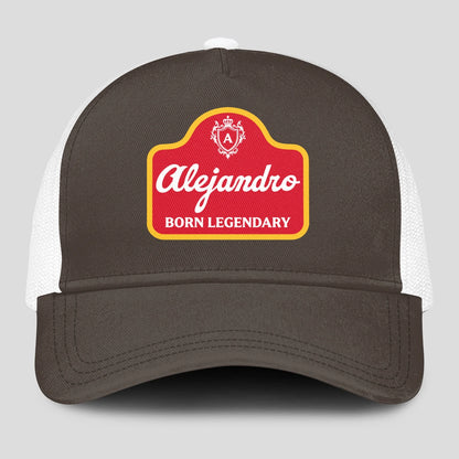 Born Legendary Charcoal Mesh Cap ALEJANDRO 13K1 C196PF