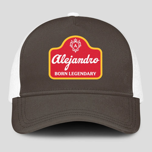 Born Legendary Charcoal Mesh Cap ALEJANDRO 13K1 C196PF
