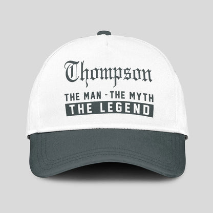 The Man The Myth The Legend Luxury Cap THOMPSON 13K1 C39PF