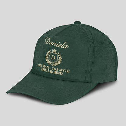 The Man The Myth The Legend Crest Forest Green Cap DANIELA 13K1 C159PF