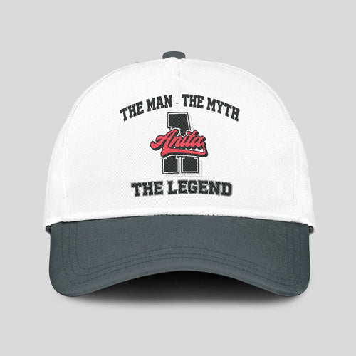 The Man The Myth The Legend Custom Initial Letter And Name Cap ANITA 13K1 C38PF