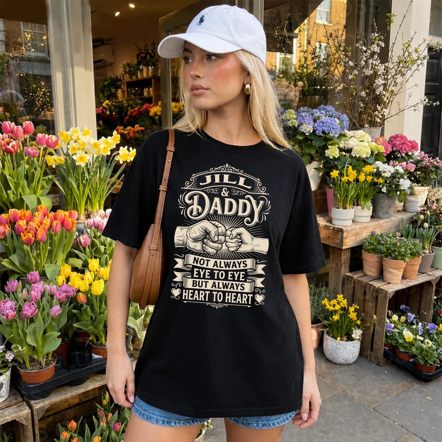 JILL 13K1-543 Daddy Not Always Eye to Eye But Always Heart to Heart