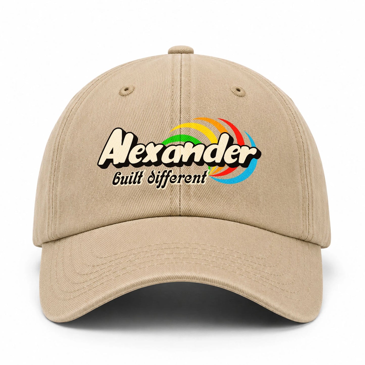 Your Name Built Different Retro Washed Cap ALEXANDER 13K1 C55PF