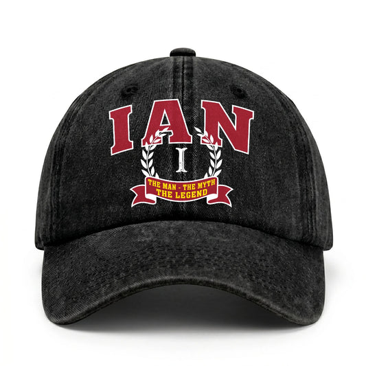 The Man The Myth The Legend Royal Cap IAN 13K1 C32PF
