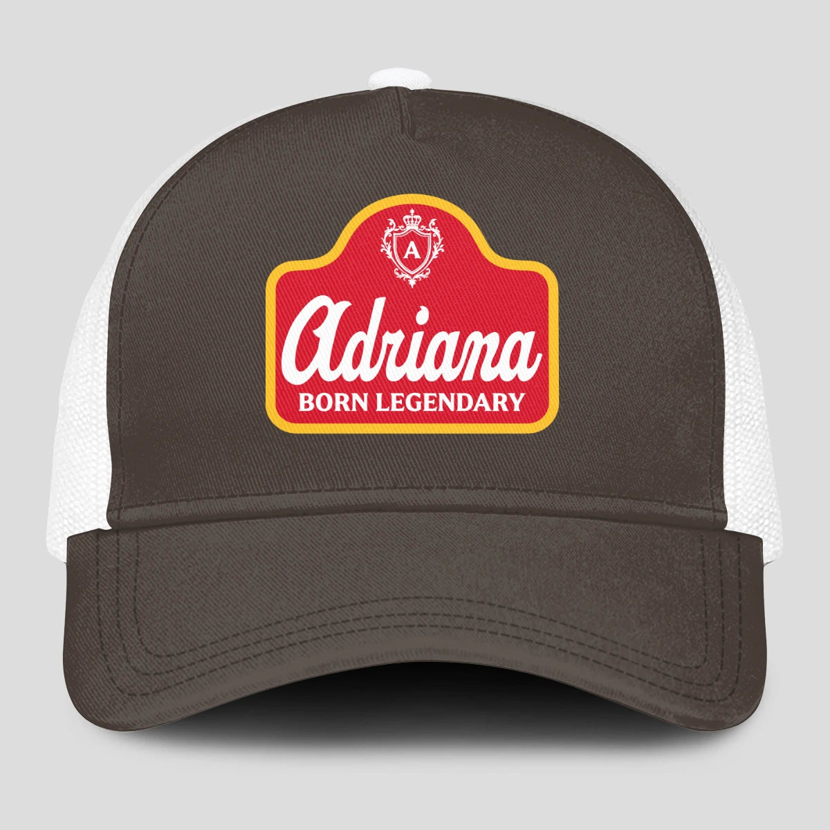 Born Legendary Charcoal Mesh Cap ADRIANA 13K1 C196PF