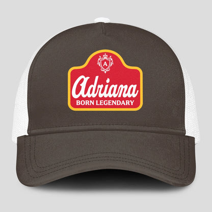 Born Legendary Charcoal Mesh Cap ADRIANA 13K1 C196PF