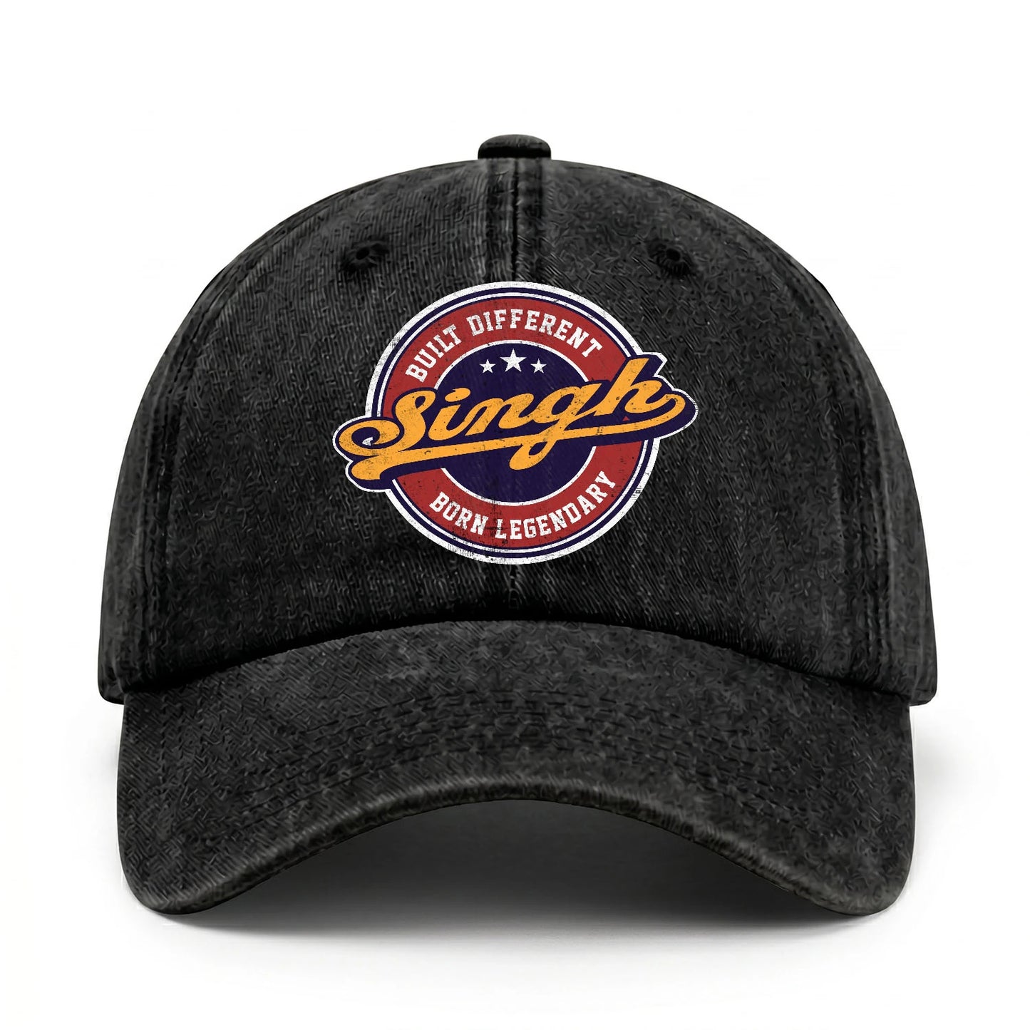 Built Different Born Legendary Logo Washed Cap SINGH 13K1 C65PF