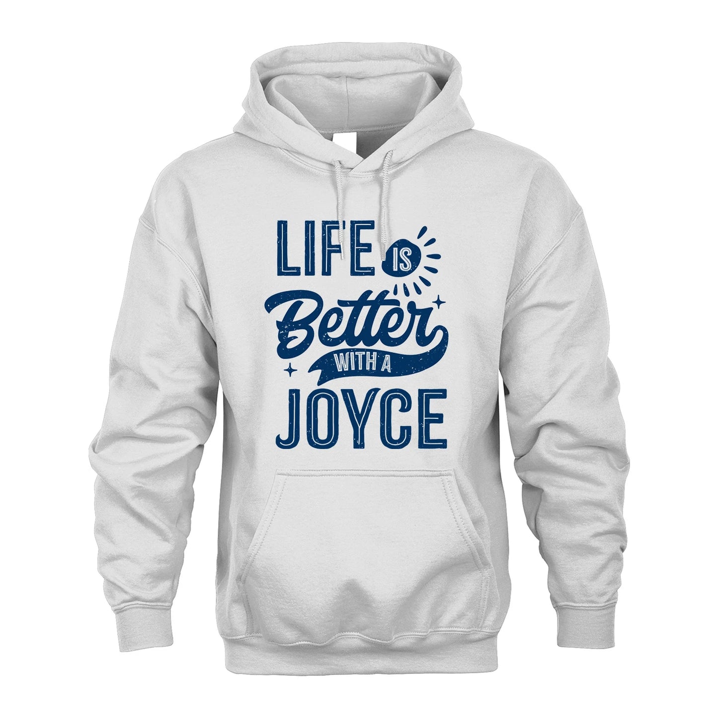 JOYCE 13K1-116 Personalized Name Quote T-Shirt Life Is Better With Unisex Gift