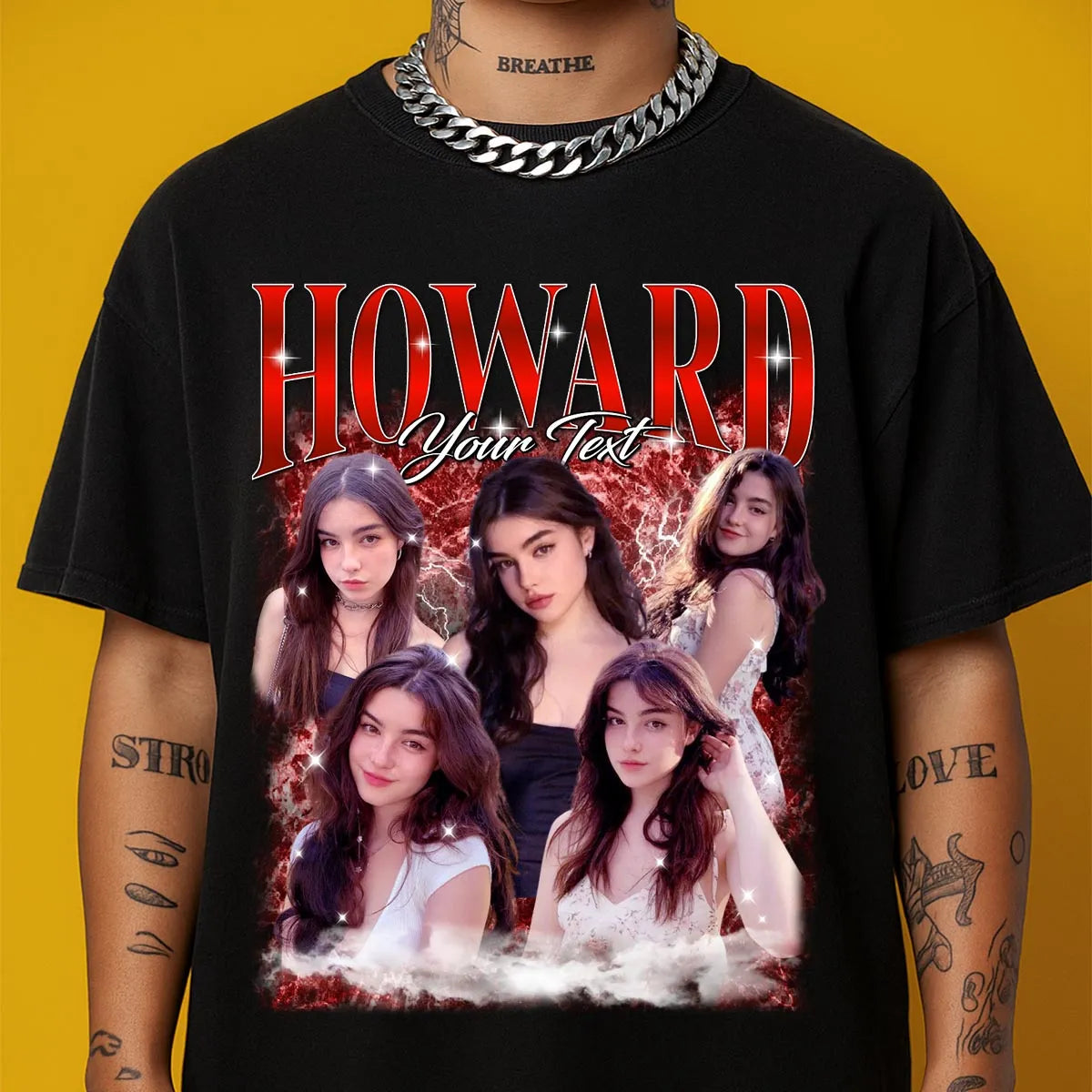 HOWARD 13K1-CTN1 Bootleg Rap Tee | Custom Bootleg T-Shirt | Perfect Gift