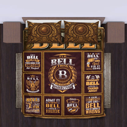 BELL Limited Edition Personalized Bedding Set 13K1-BS3