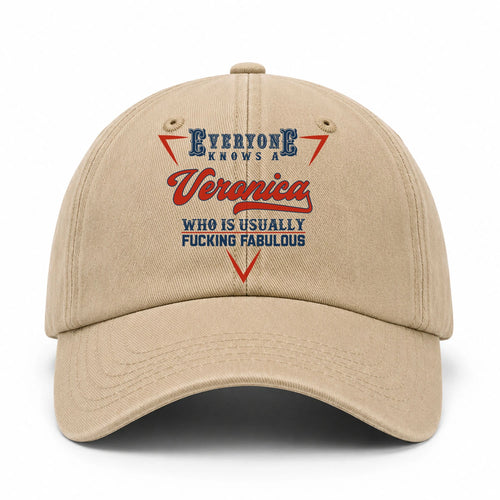 Everyone Knows A Your Name Who Is Usually Fucking Fabulous Washed Cap VERONICA 13K1 C53PF