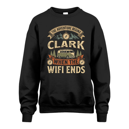 CLARK 13K1-547 The Adventure Begins Name When The Wifi Ends