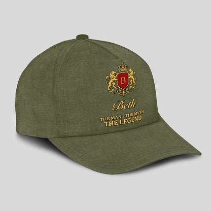 The Man The Myth The Legend Royal Olive Cap BETH 13K1 C92PF