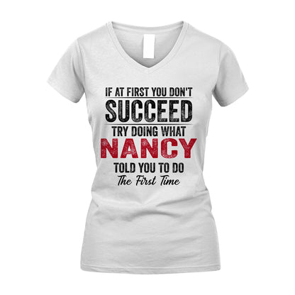 NANCY 13K1-357 If At First You Don't Succeed...