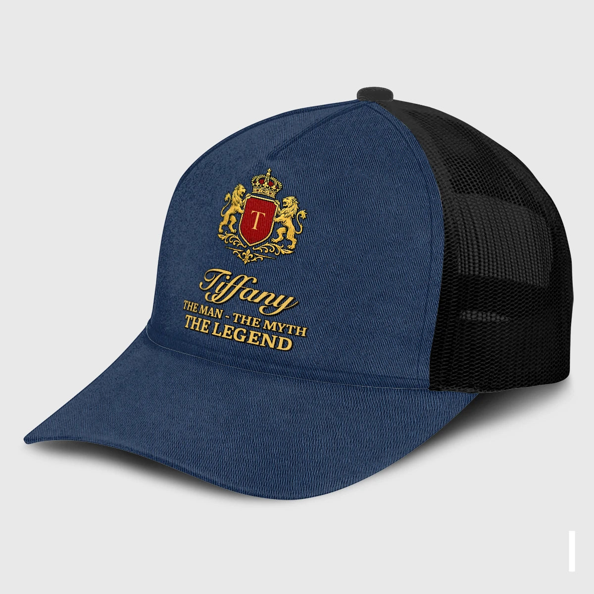 The Man The Myth The Legend Royal Blue Mesh Cap TIFFANY 13K1 C187PF