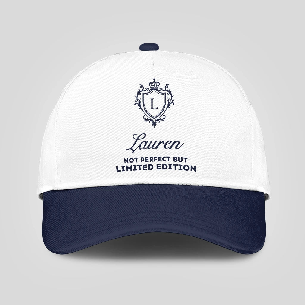 Not Perfect But Limited Edition Blue And White Luxury Cap LAUREN 13K1 C151PF