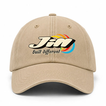 Your Name Built Different Retro Washed Cap JILL 13K1 C55PF