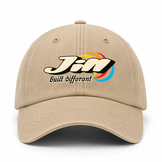 Your Name Built Different Retro Washed Cap JILL 13K1 C55PF
