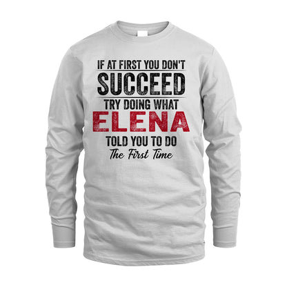 ELENA 13K1-357 If At First You Don't Succeed...