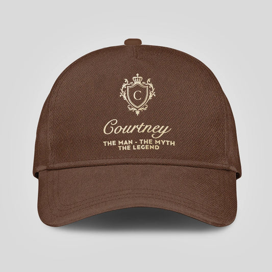 The Man The Myth The Legend Golden Brown Cap COURTNEY 13K1 C142PF