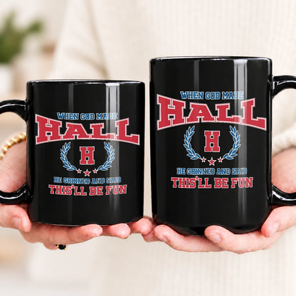 When God Made Your Name Personalized Mug HALL 13K1 MG08
