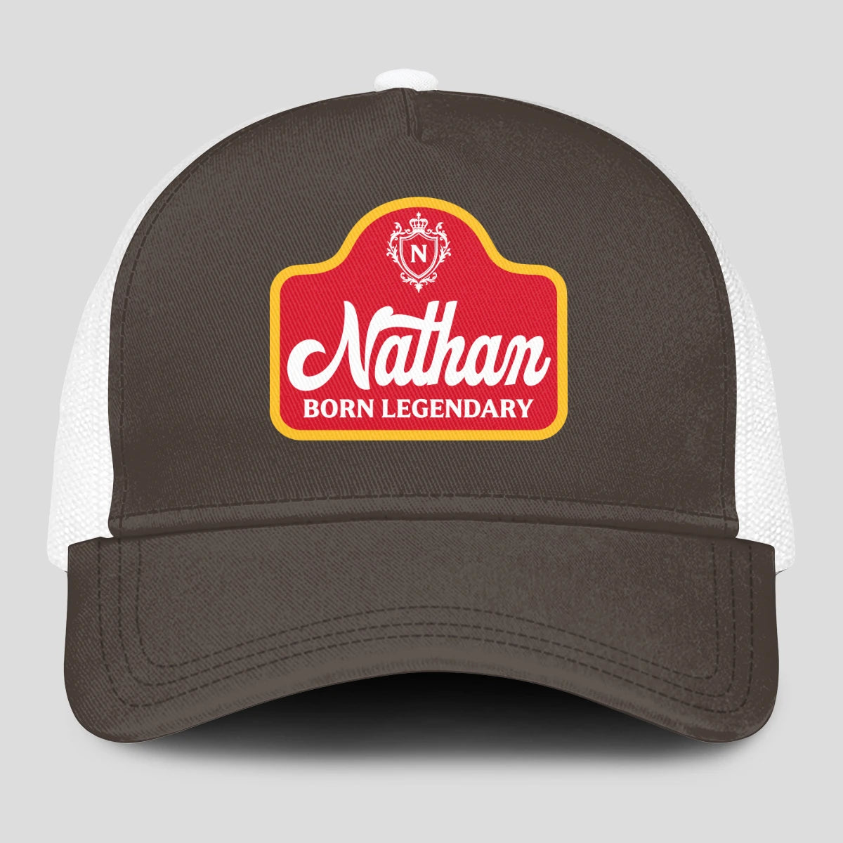 Born Legendary Charcoal Mesh Cap NATHAN 13K1 C196PF
