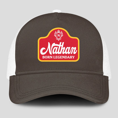 Born Legendary Charcoal Mesh Cap NATHAN 13K1 C196PF
