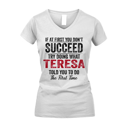 TERESA 13K1-357 If At First You Don't Succeed...