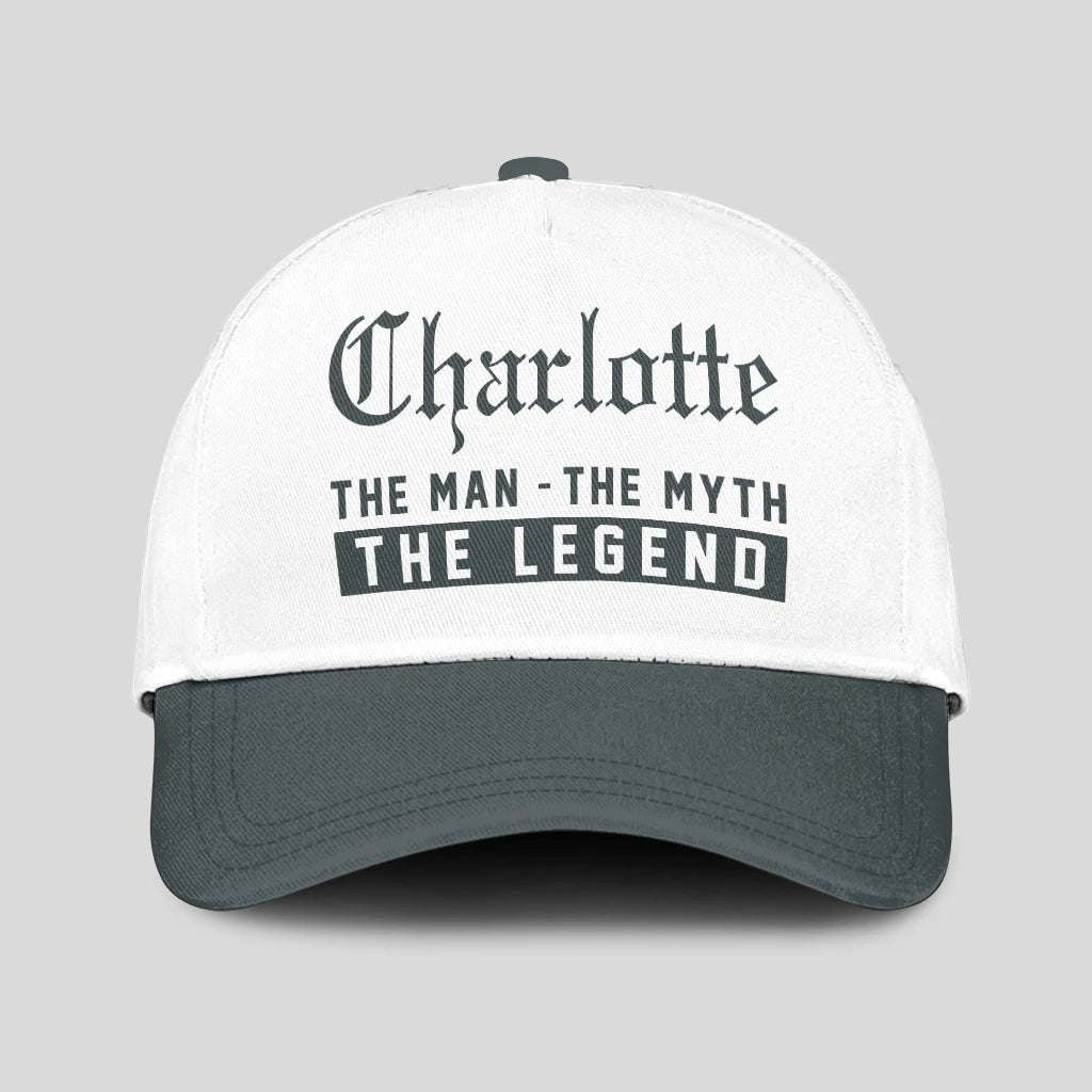 The Man The Myth The Legend Luxury Cap CHARLOTTE 13K1 C39PF