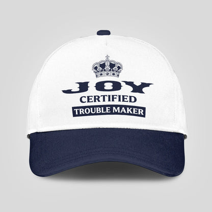 Certified Your Name Trouble Maker Washed Cap JOY 13K1 C148PF