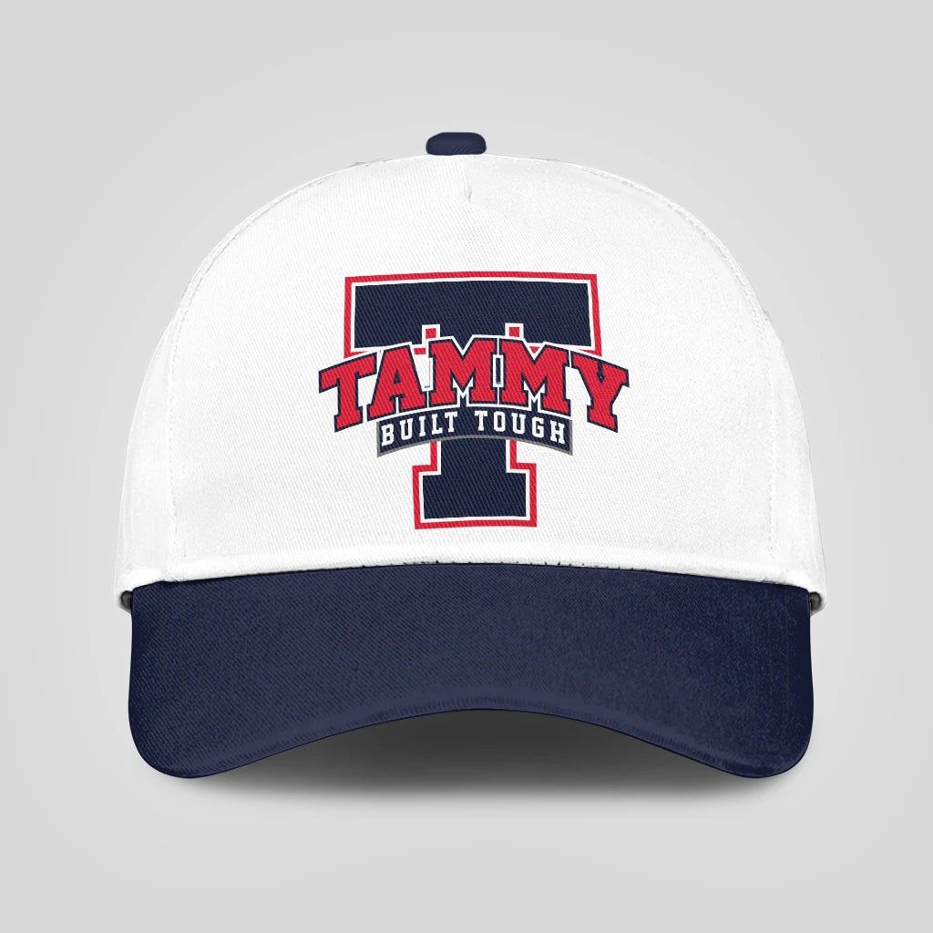 Built Tough Blue And White Baseball Cap TAMMY 13K1 C103PF