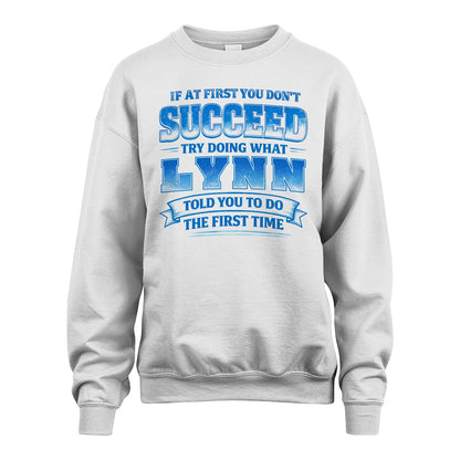 LYNN 13K1-502 If At First You Don't Succeed...