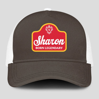 Born Legendary Charcoal Mesh Cap SHARON 13K1 C196PF