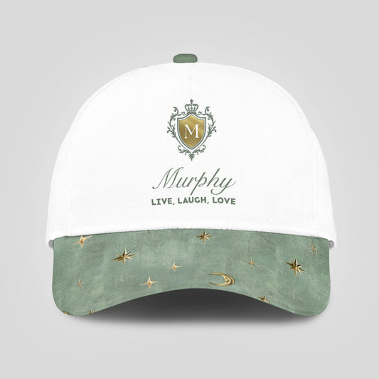 Live Laugh Love Stars And Moon Green Cap MURPHY 13K1 C124PF