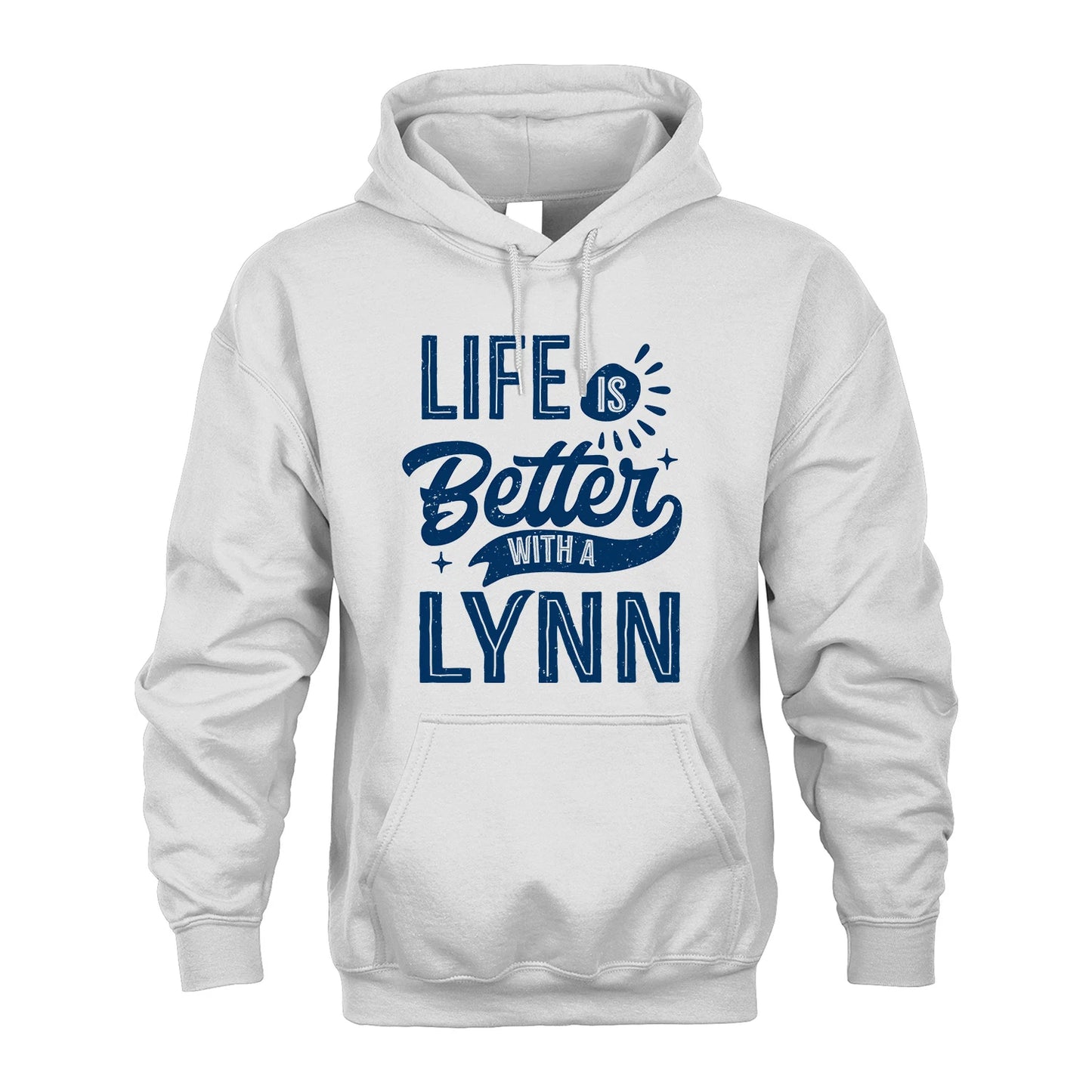 LYNN 13K1-116 Personalized Name Quote T-Shirt Life Is Better With Unisex Gift