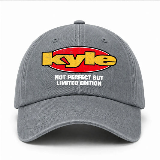Your Name Not Perfect But Limited Edition Red Logo Washed Cap KYLE 13K1 C84PF