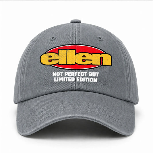 Your Name Not Perfect But Limited Edition Red Logo Washed Cap ELLEN 13K1 C84PF