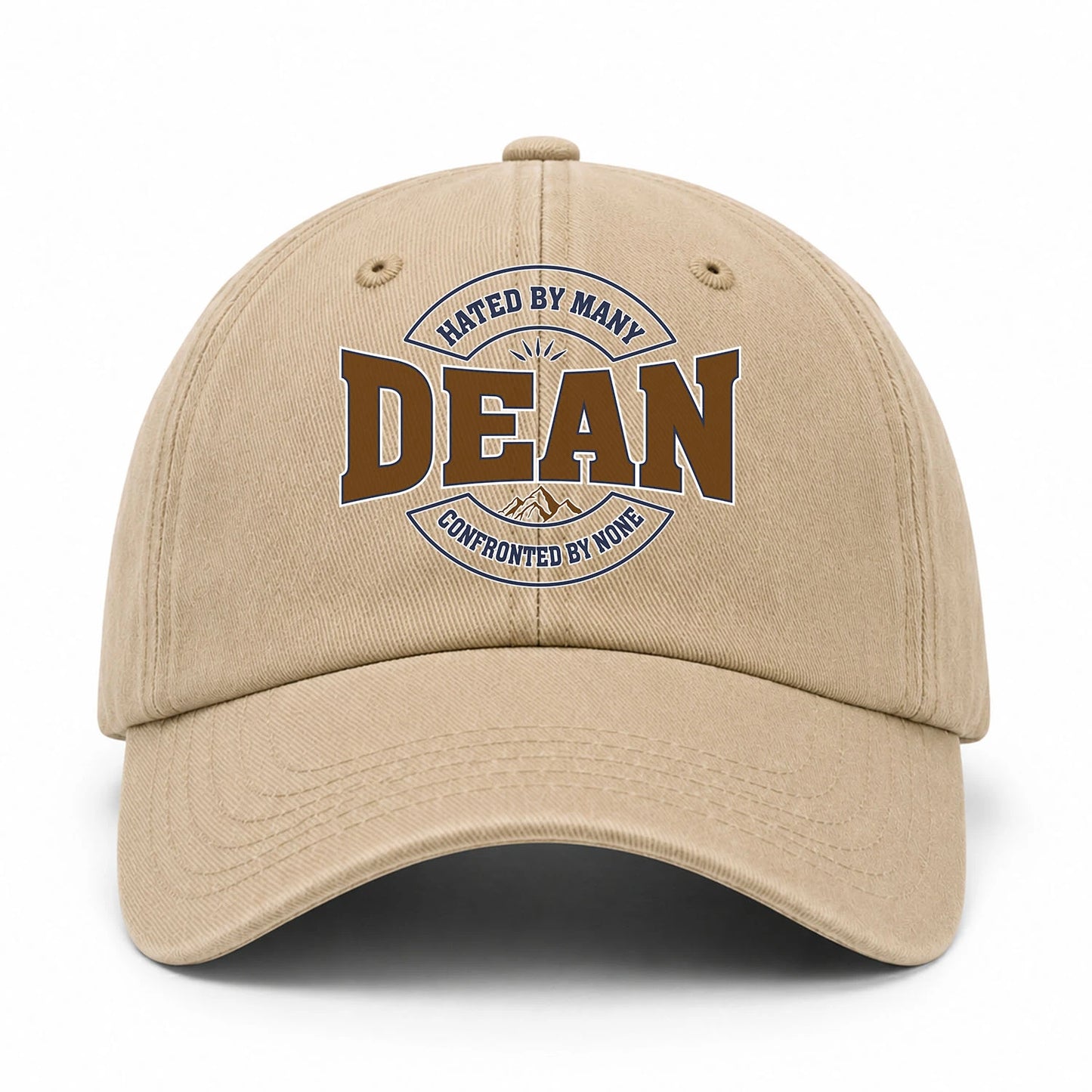 Hated By Many Confronted By None Washed Cap DEAN 13K1 C36PF