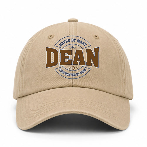 Hated By Many Confronted By None Washed Cap DEAN 13K1 C36PF